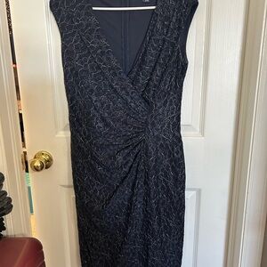 Elegant Black Lace Dress